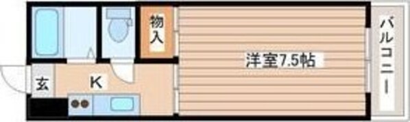 シャイニングプラザ佐竹の物件間取画像